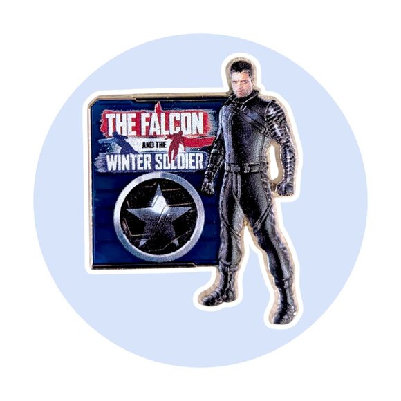 The Falcon and the Winter Soldier Marvel Disney Pin: Bucky Barnes - Picture 1 of 5